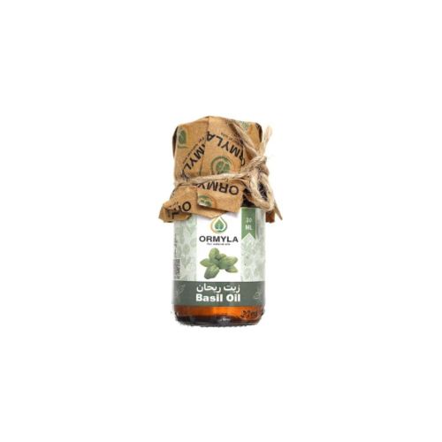 Raw Virgin Basil Oil for Hair, Skin and Body, 30 ml