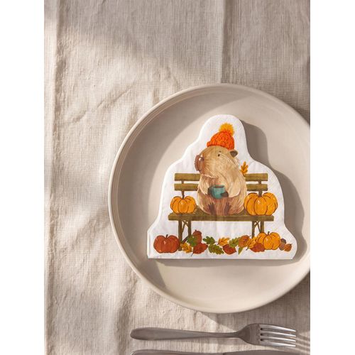 Animal Figured Paper Napkin 20-Pack