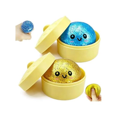 Dumpling small, Slow Rising Stress Relief Toy, Bun Squishy Fidget Toy Kids & Adults
