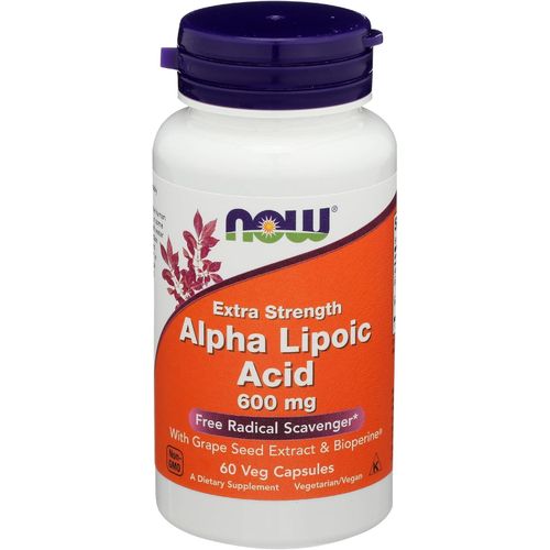 Alpha Lipoic Acid 600mg 60 Vegi Capsules