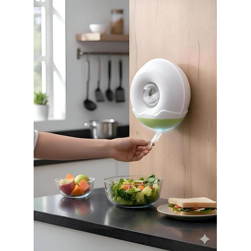 Smart Bag Holder - Elegant Wall-Mounted Design Keeps Trash Bags Tidy, Accessible, and Perfectly Integrated Into Your Modern Kitchen Decor