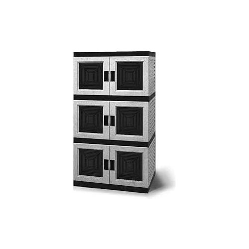 Prime Cupboard Nova 3 Door White * Black