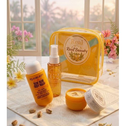 Bum Bum Body Care Set – Body Wash, Cream & Fragrance Mist Kit