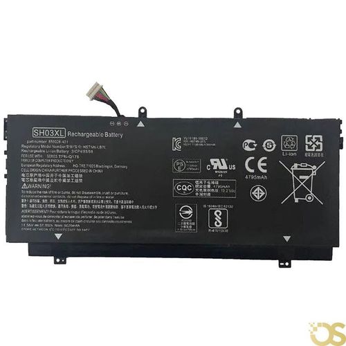 Battery Compatible with HP Spectre (11.55v/57.9wh/5020mah) X360 13-w0xx 13-ac0xx 13-ac000 13t-ac000 13t-w000 13-ac001ng SH03XL- 3 Month Warranty