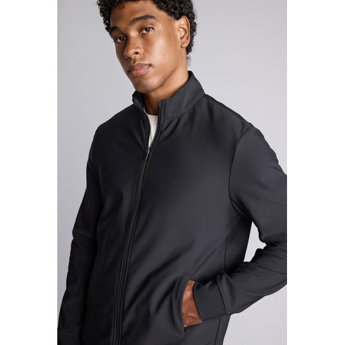 Standard Fit High Neck Cardigan