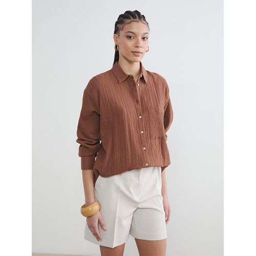 Textured Women's Shirt