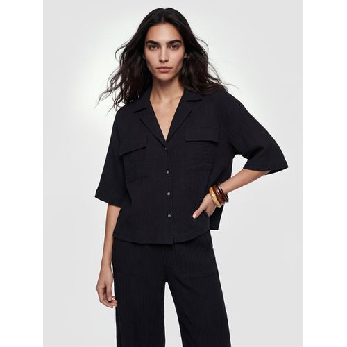 Oversize Women's Muslin Shirt