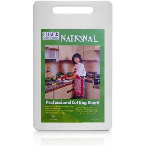 Cutting board - plastic, white