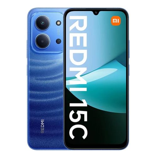 Redmi 15C - 6.9 128GB/6GB Dual SIM 4G Mobile Phone - Moonlight Blue