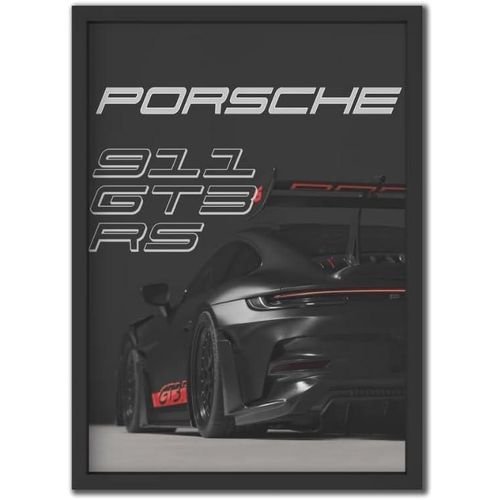 Giftaty Cars & Bikes Frames - Wall Art - Home Decor (Porsche 911 GT3 RS)