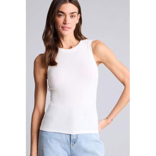 Slim Fit Basic Camisole Crew Neck Tank Top