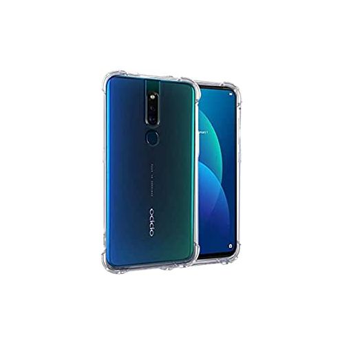 غطاء حماية ضد الصدمات للظهر لهاتف أوبو F11 برو - شفاف