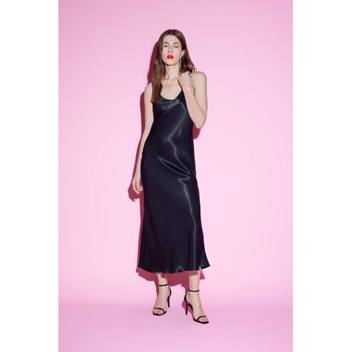 Satin Sleeveless Dress