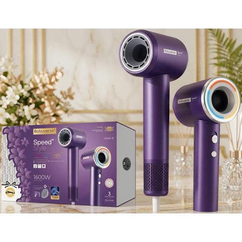 1600W high-speed hair dryer, 110,000 RPM