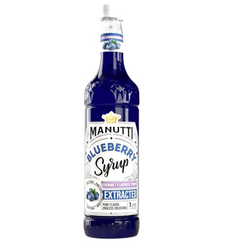Manutti Blueberry Syrup 1 Liter
