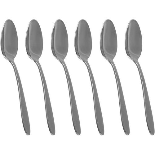 Stainless Steel 6 Piece Spoon Set, Silver 16