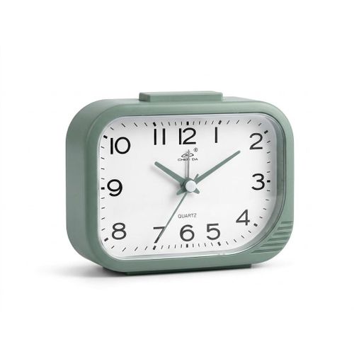 ساعة منبه كوارتز بإضاءة ليلية بزر علوي – ساعة تنبيه مكتبية لغرفة النوم – منبه اطفال وكبار بأرقام كبيرة واضحة – ساعة مكتب كلاسيك عملية للبيت والمكتب