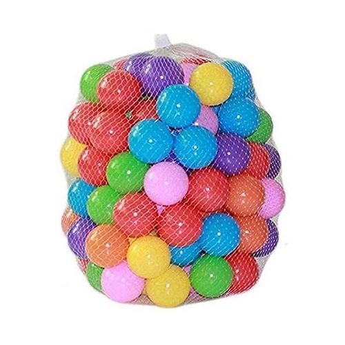 Rainbow Fun Multi-Colored Soft Plastic Ball Pit Play Set
