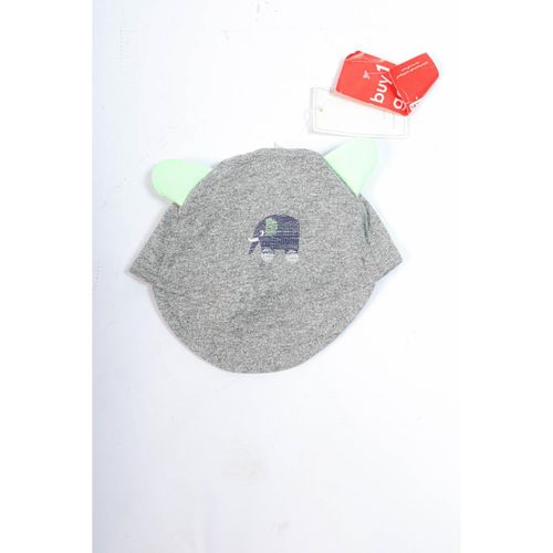 Mothercare babys cap multi color-gray & green-6/12M
