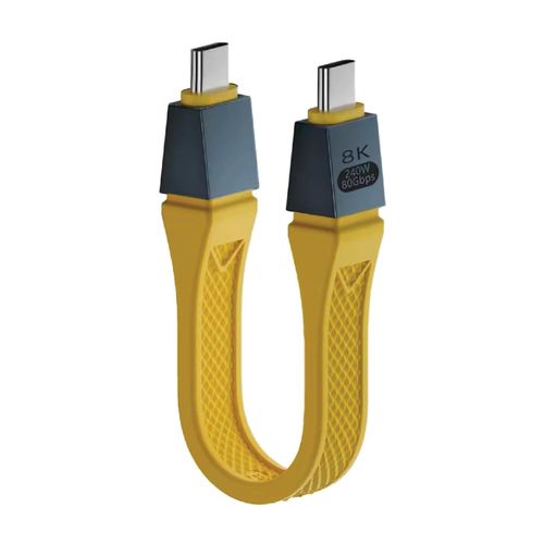 Thunderbolt 5 Full-function Data Cable USB C To USB C Fast Charging PD 240W 16K 60Hz Video Output Functional 80Gbps Transmission