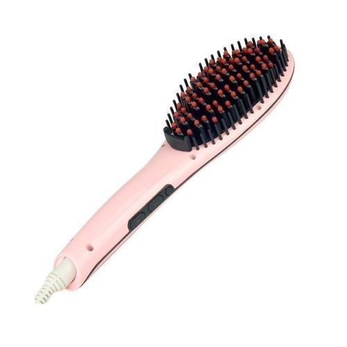 اشتري Generic HQT-906 The New Fast Hair Straightener - Pink في مصر