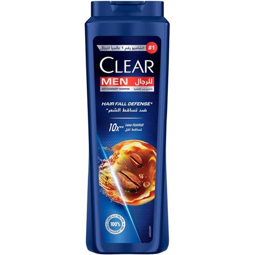 Men Anti-dandruff Shampoo Hair Fall Defense, 10X less Hair Fall with Ultra Performance Formula, 600ML