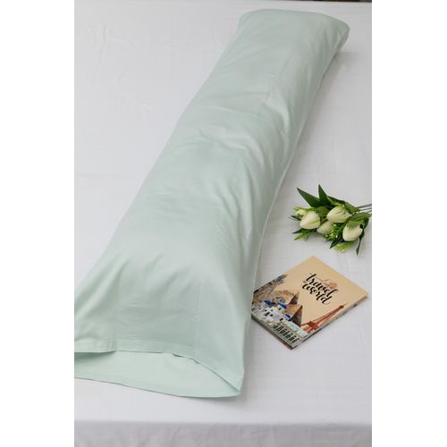 Long Pillowcase Set - Satin - King - Pictachio +(2pc)