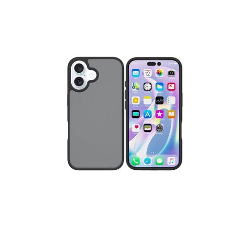 Compatible with Iphone 16 Cover Shockproof Hard PC Back Soft TPU Frame Crystal Clear Anti-yellowing Slim Protective Cover