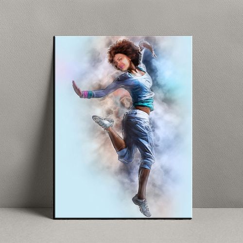 Modern Tableau - Painting 40 X 30 Cm