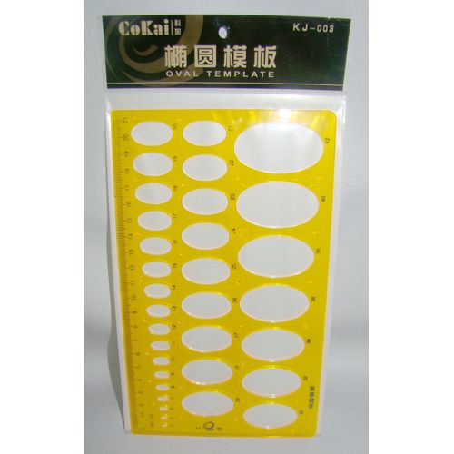 Oval template
