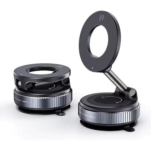 K007 Premium Magnetic Dashboard Phone Mount, Strong Magnet Car Phone Holder, 360° Rotation Desktop/Dashboard Stand Compatible with All Smartphones