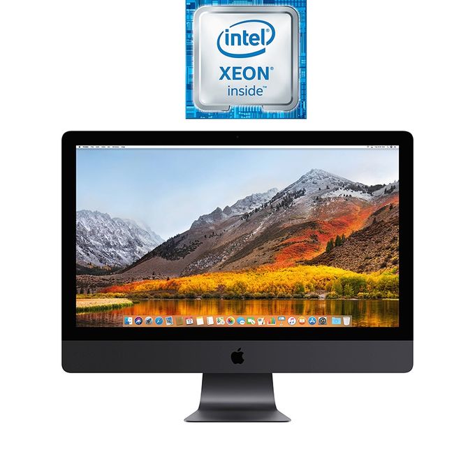 iMac Pro 27-inch with Retina 5K Display (Late 2017) - Intel Xeon W - 32GB RAM - 1TB SSD - 8GB GPU - macOS - Space Gray