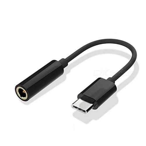 USB-C to 3.5mm Adapter – Multi-color (White & Black) High Copy