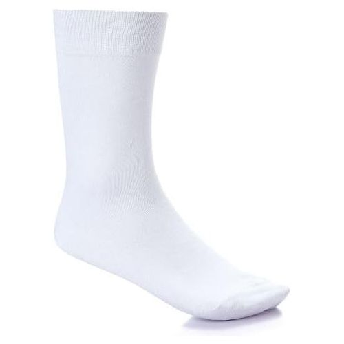 basic cotton long socks cottonil-white/one size
