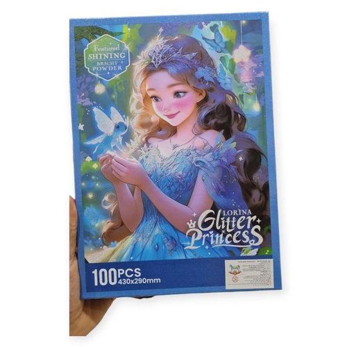 Kids Puzzle 100 Pieces Fairy Scene In The Forest Magic Color