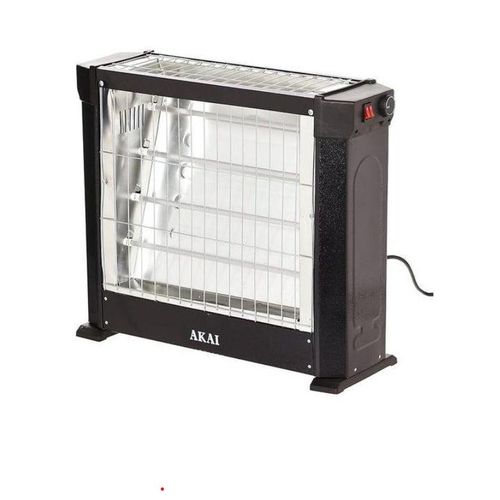Black 4-element electric heater