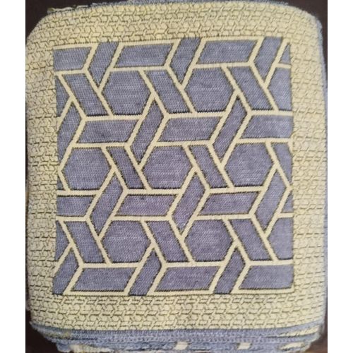 Living Room Bedding Set - Heavy Chenille Velvet Fabric - 10-Piece Set (The Rock) - Color (Grey)