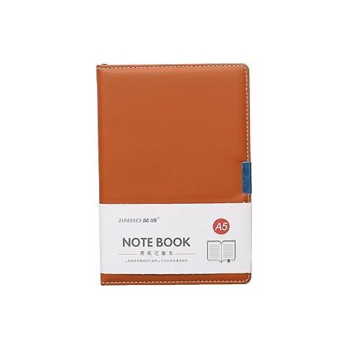A5 35-Page Notebook- Brown