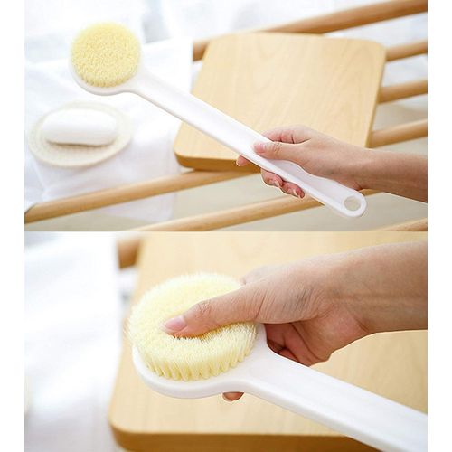 Luxury Bath Brushes - 5 Piece Soft and Thick Hair for Body Cleansing and Gentle Exfoliation, Ergonomic Design and Easy to Use for All Skin Types