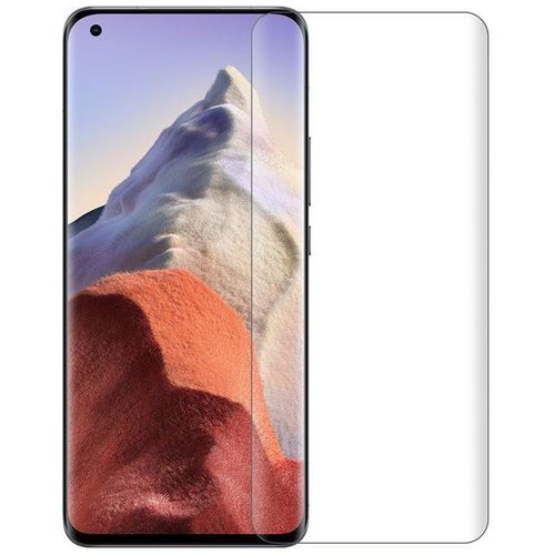 Nano Optics Curved Liquid Full Adhesive Screen Protector with UV Curler for Fast Fingerprint Unlocking for OnePlus 10 Pro - Clear