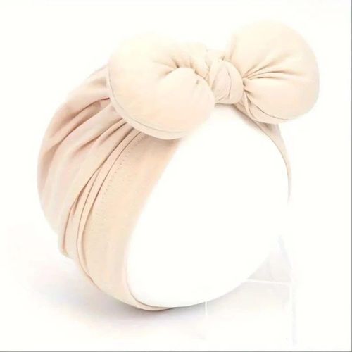 Girls' cotton headbands with a rose design, suitable for ages 2-6 years.