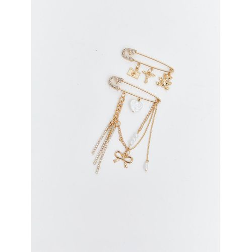 Bow-Shaped Women's Brooch