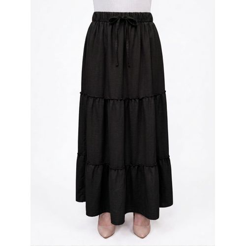 Women’s Imported Spanish Linen Tiered Skirt – Comfortable Fit