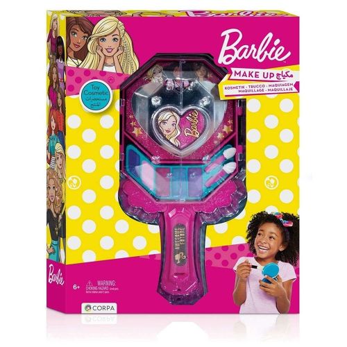 Barbie Hand Mirror With Cosmetics Set - 5004