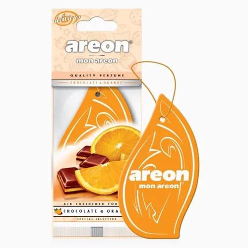 معطر هواء للسيارة برائحة الشوكولاتة والبرتقال