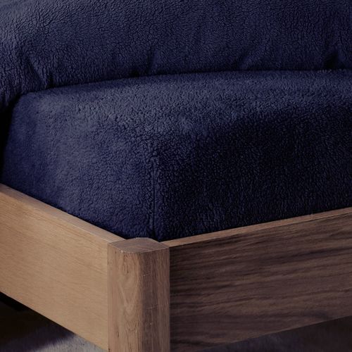 Fitted Fleece - Dark Blue