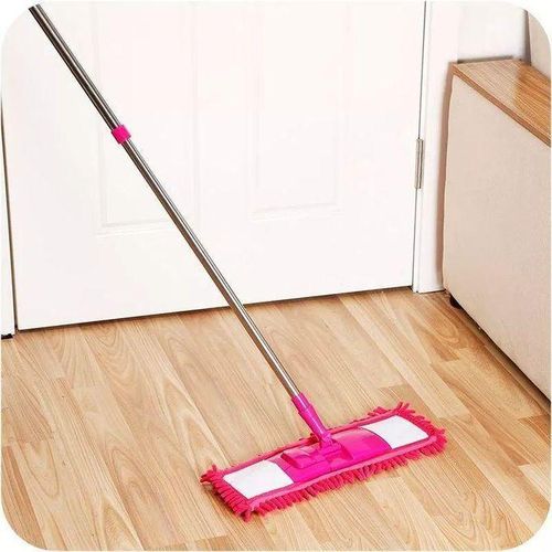 Microfiber Mop Floor Cleaning Mop, 360 Degree Adjustable Mop, Adjustable Rotating Mop for Wet and Dry Floors (Multicolor)