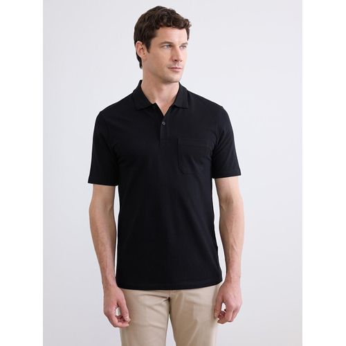 Polo Collar Pique Men's T-Shirt
