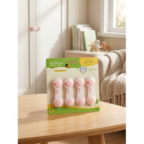 4-Piece Child Safety Lock - Child Safety Lock 4 Pieces - Baby Safety Lock
