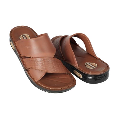 شبشب جلد طبيعي للرجال